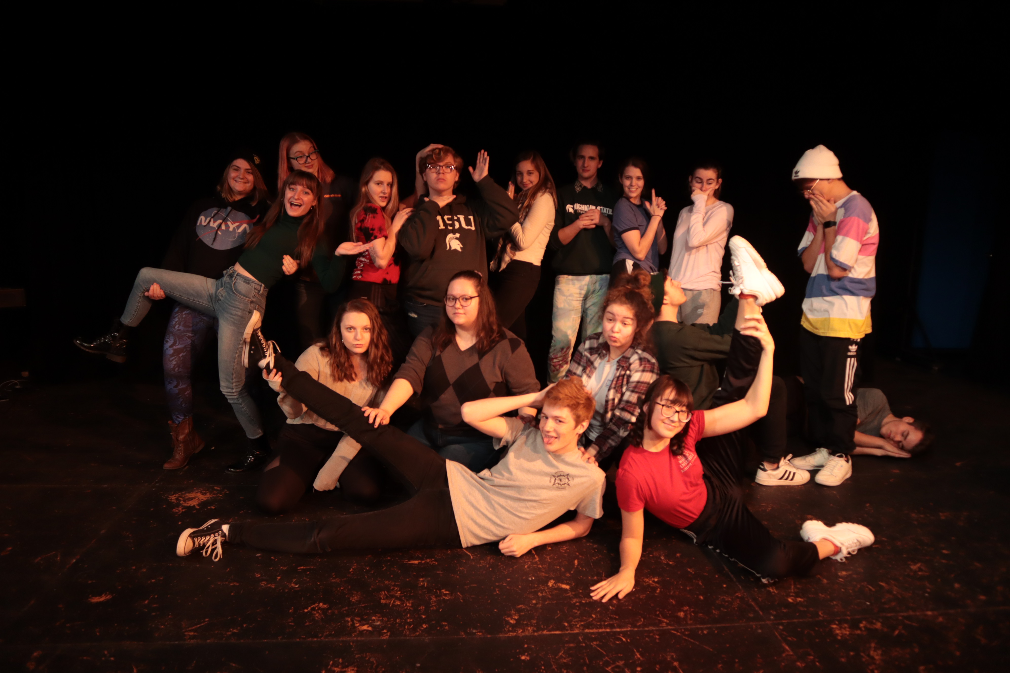 Read more about the article MSU Department of Theatre Freshman Class Serves Up End-of-Semester Laughs Under Direction of Second City Alum