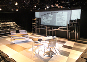 an set of an empty classroom