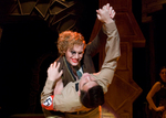 an actor dipping another