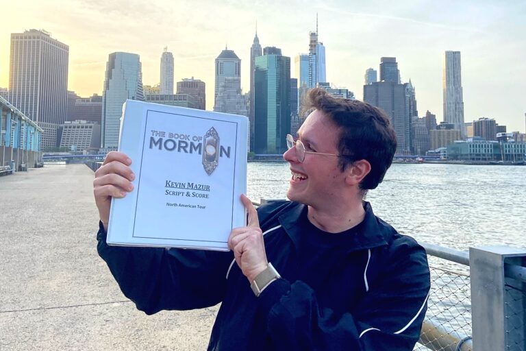 Read more about the article Theatre Alum Returns to Campus as Part of ‘The Book of Mormon’ North American Tour