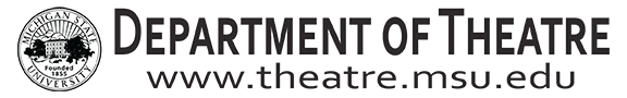 logo for the MSU department of theatre